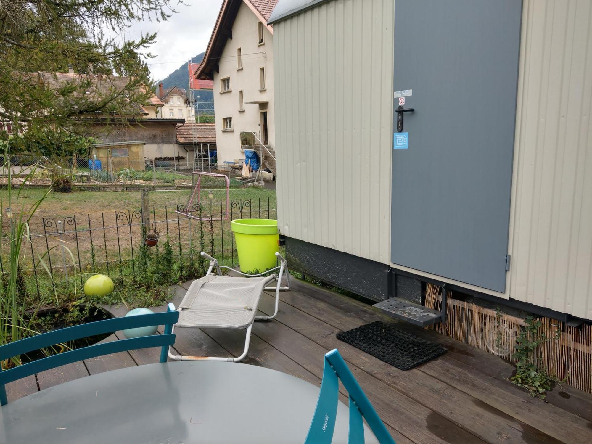 La Roulotte Apartment Travers Exterior foto